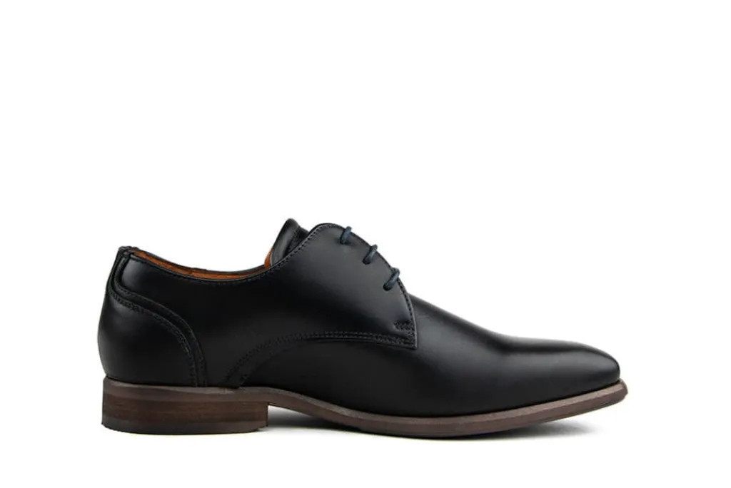 Veterschoenen | Nette Schoenen^Van Lier Veterschoen Erasmo Zwart