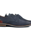 Veterschoenen | Nette Schoenen^Van Lier Veterschoen Navy Blauw Perfo