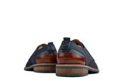 Veterschoenen | Nette Schoenen^Van Lier Veterschoen Navy Blauw Perfo