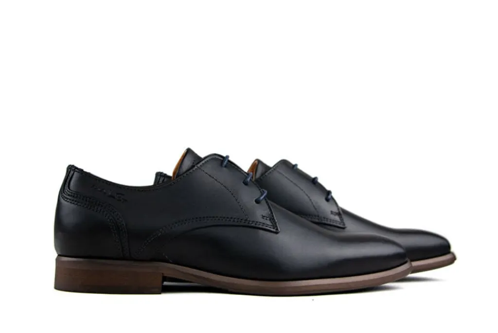 Veterschoenen | Nette Schoenen^Van Lier Veterschoenen Zwart Leer