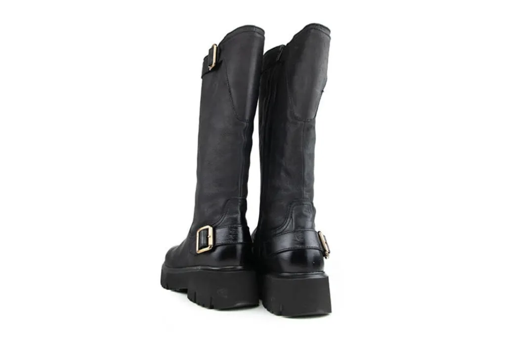Veterboots En Bikerboots^Via Vai Bikerboot Ziva Blaine Garda Nero