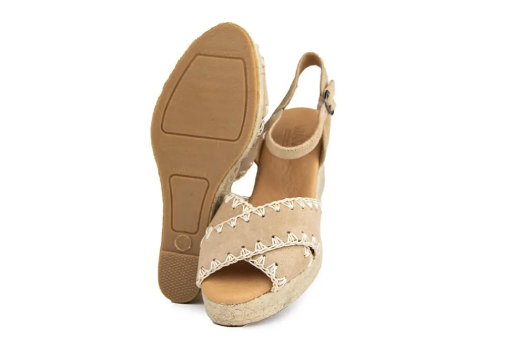 Espadrilles^Via Vai Espadrille Luisa Ayla Sierra Noisette