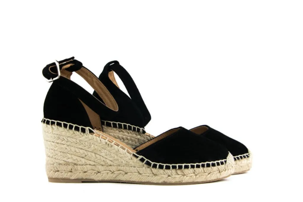 Espadrilles^Via Vai Espadrilles Flora Braid Sierra Nero