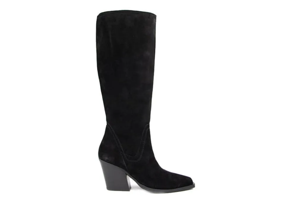 Laarzen^Via Vai Laars Gioia Falcon Sierra Nero