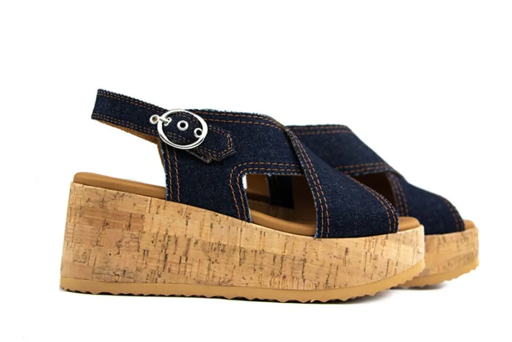 Sandalen | Sandalen En Slippers^Via Vai Sandaal Sissel Capri Studio Blue