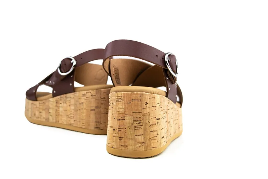 Sandalen | Sandalen En Slippers^Via Vai Sandaal Sissel Elaine Montana Topo