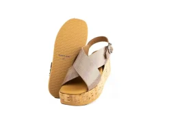 Sandalen En Slippers | Sandalen^Via Vai Sandaal Sissel Raise Crack Pearl Tabacco
