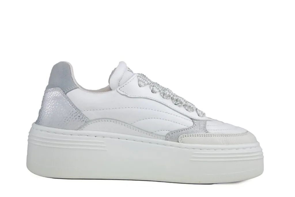 Sneakers^Via Vai Sneaker Isa Josie Vitello Combi Loden