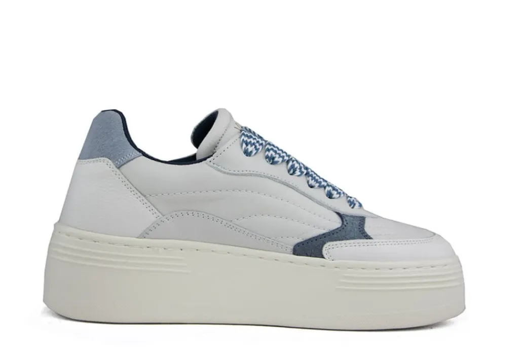 Sneakers^Via Vai Sneaker Isa Josie Vitello Combi Sky