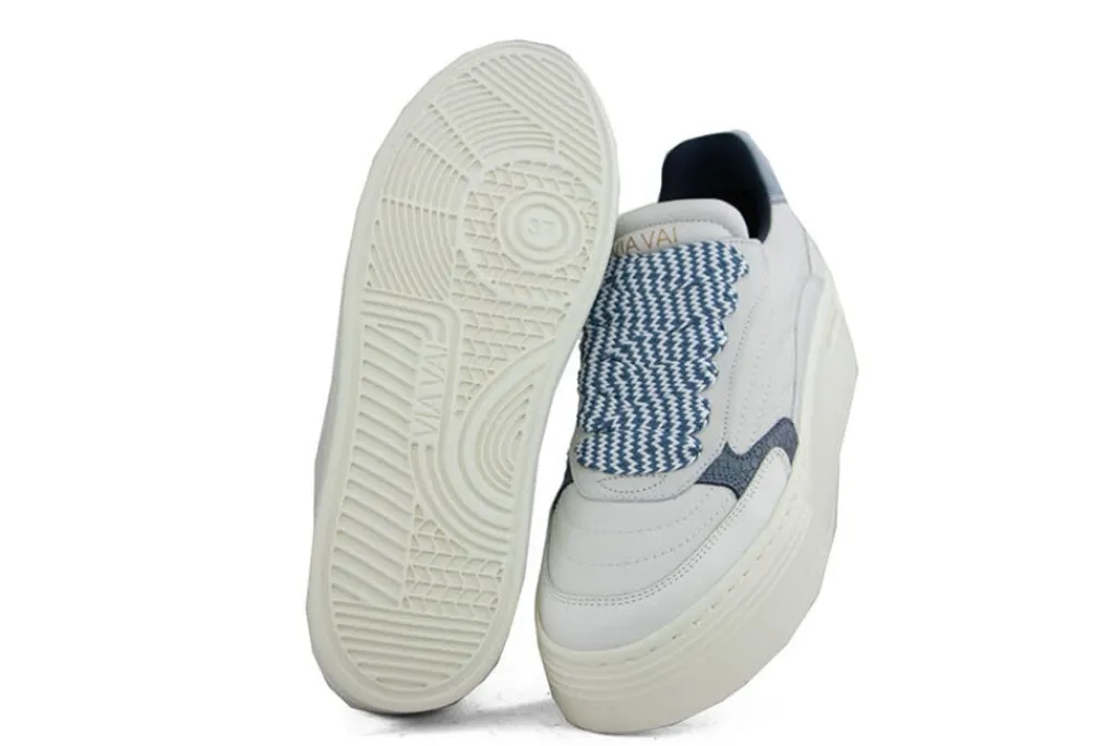 Sneakers^Via Vai Sneaker Isa Josie Vitello Combi Sky