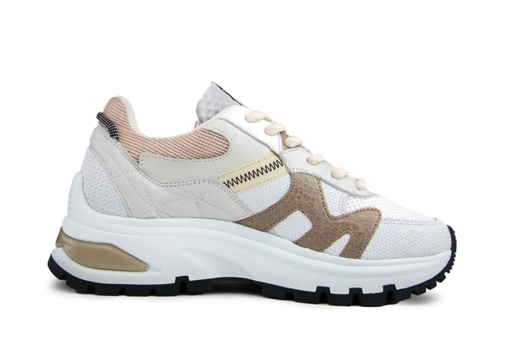 Sneakers^Via Vai Sneaker Liz Finley Braid Combi Tabacco
