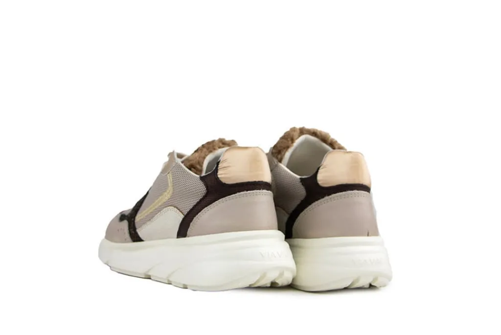 Sneakers^Via Vai Sneaker Vic Celia Ortisei Combi Noisette