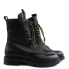 Veterboots En Bikerboots^Via Vai Veterboot Juliette Abby Cesano Nero