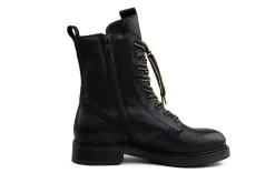 Veterboots En Bikerboots^Via Vai Veterboot Juliette Abby Cesano Nero