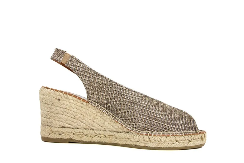Espadrilles^Viguera Espadrille Brillante Bronce