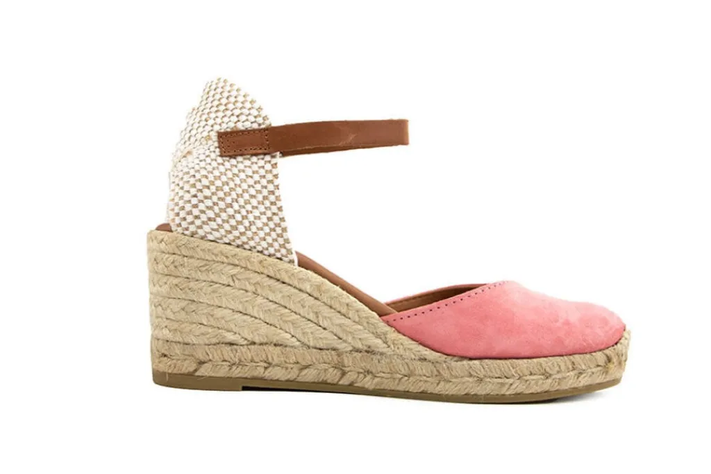 Espadrilles^Viguera Espadrille Vitello Salmon