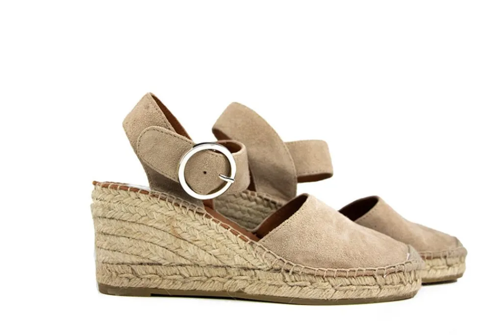 Espadrilles^Viguera Espadrille Vitelo Desert