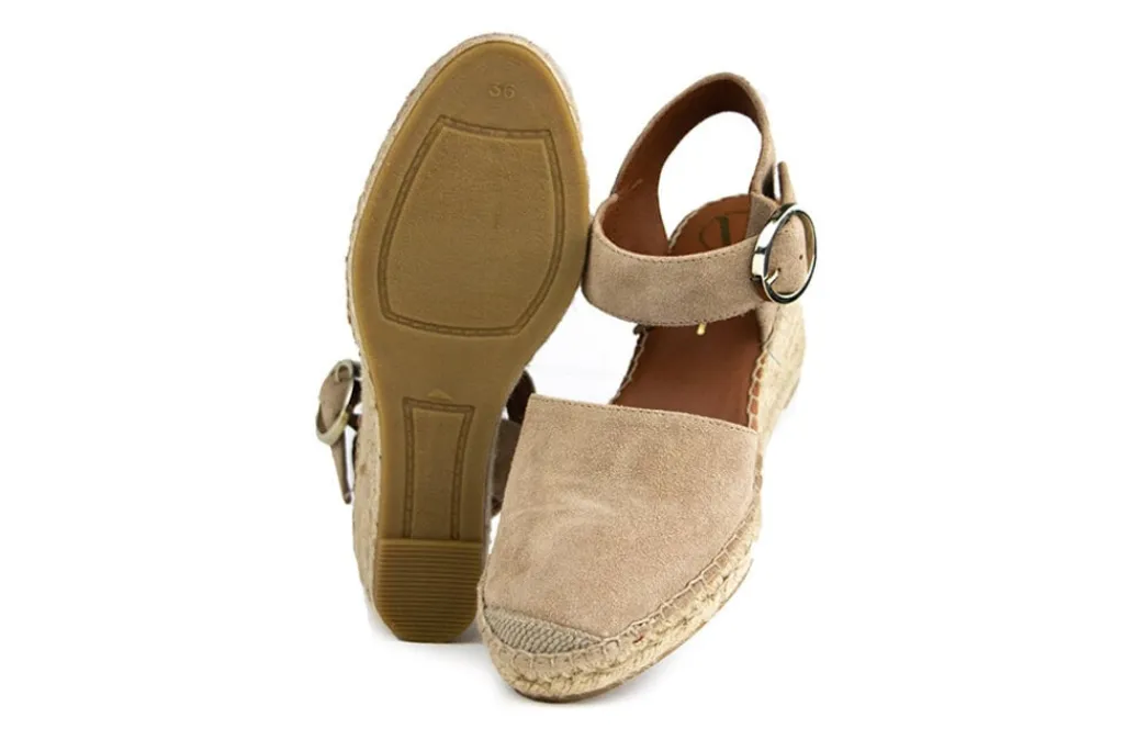 Espadrilles^Viguera Espadrille Vitelo Desert