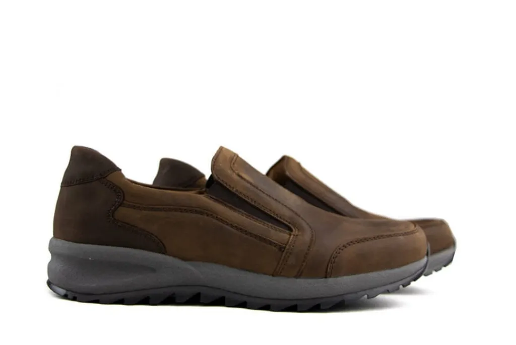 Instappers | Loafers / Instappers^Waldläufer Waldlaufer Instappers Cognac Helle Tabak Moro