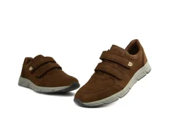 Klittenbandschoenen^Waldläufer Waldlaufer Klittenband Haslo Asphalt Grau