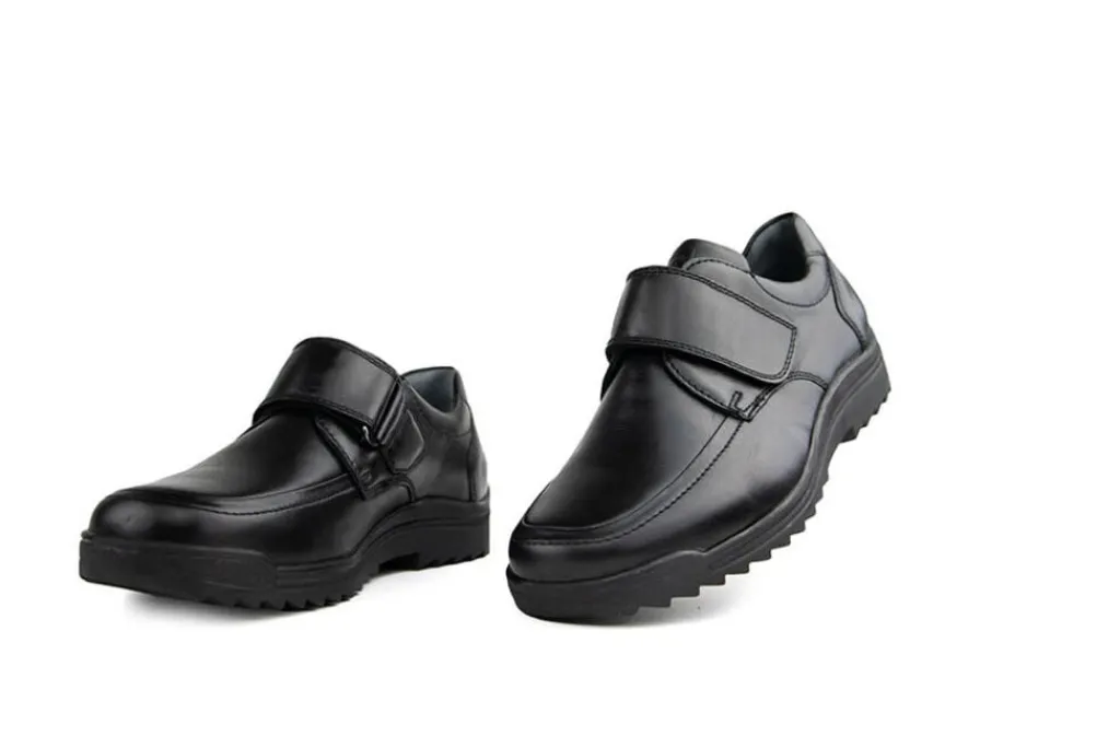 Klittenbandschoenen^Waldläufer Waldlaufer Klittenbandschoen Kai Schwarz