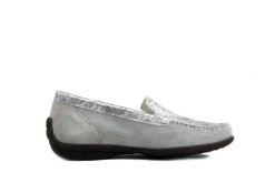 Loafers | Wijdte H^Waldläufer Waldlaufer Loafer Harriet Canapa Grey Silber