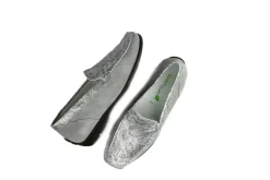 Loafers | Wijdte H^Waldläufer Waldlaufer Loafer Harriet Canapa Grey Silber