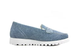 Loafers | Wijdte H^Waldläufer Waldlaufer Loafer Hegli Jeansleder Denim