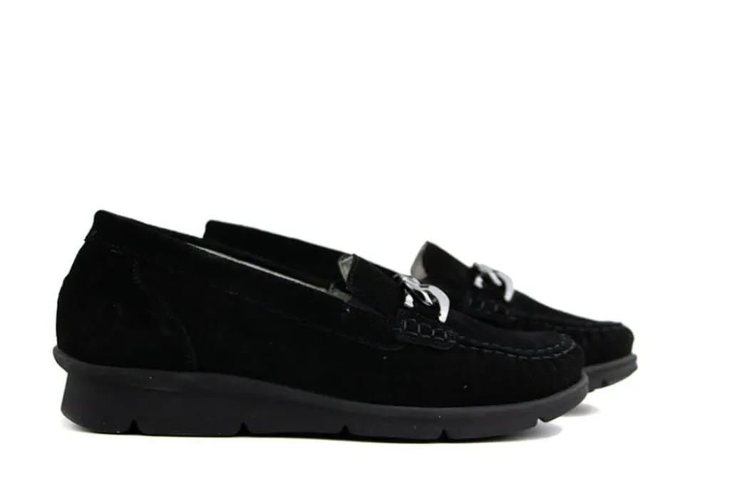 Loafers | Wijdte K^Waldläufer Waldlaufer Loafer Inga Schwarz