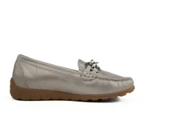 Loafers | Wijdte H^Waldläufer Waldlaufer Loafer Lucy Eclis Stein Lightgold H