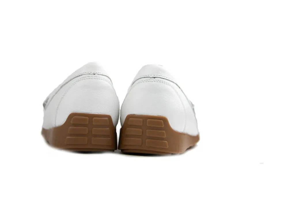 Loafers | Wijdte H^Waldläufer Waldlaufer Loafer Lucy Pigalle Weiss