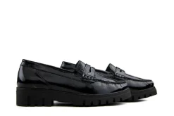 Loafers | Wijdte H^Waldläufer Waldlaufer Loafers Serena Taipei Zwart