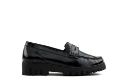 Loafers | Wijdte H^Waldläufer Waldlaufer Loafers Serena Taipei Zwart