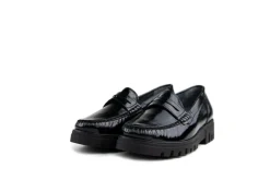 Loafers | Wijdte H^Waldläufer Waldlaufer Loafers Serena Taipei Zwart