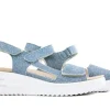 Sandalen En Slippers | Wijdte H^Waldläufer Waldlaufer Sandaal Dina Jeansleder