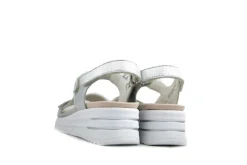 Sandalen En Slippers | Wijdte H^Waldläufer Waldlaufer Sandaal Dina Poster Silber