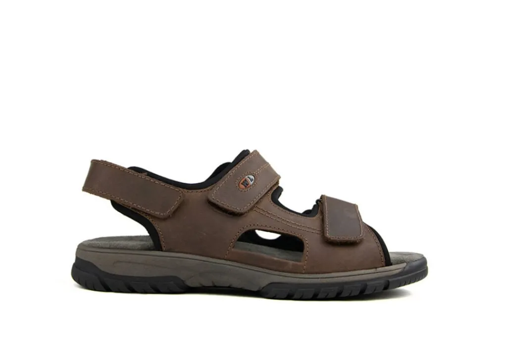 Sandalen | Sandalen En Slippers^Waldläufer Waldlaufer Sandaal Harald Tabak
