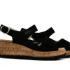 Sandalen En Slippers | Wijdte H^Waldläufer Waldlaufer Sandaal Wiebke Pigalle Schwarz