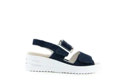 Wijdte H | Sandalen En Slippers^Waldläufer Waldlaufer Sandalen Blauw Dina Order