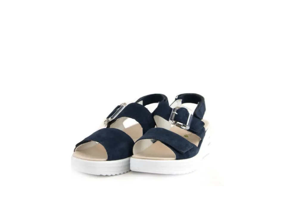 Wijdte H | Sandalen En Slippers^Waldläufer Waldlaufer Sandalen Blauw Dina Order