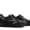 Sneakers | Wijdte H^Waldläufer Waldlaufer Sneaker Arianna Schwarz Bronze