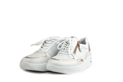 Sneakers | Wijdte H^Waldläufer Waldlaufer Sneaker Arianne Weiss Rosegold