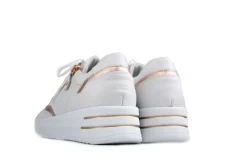 Sneakers | Wijdte H^Waldläufer Waldlaufer Sneaker Arianne Weiss Rosegold