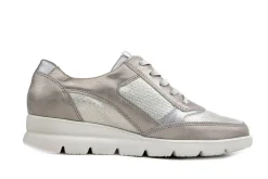 Sneakers | Wijdte H^Waldläufer Waldlaufer Sneaker Bruni Stein Platin Taupe