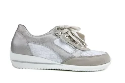 Sneakers | Wijdte H^Waldläufer Waldlaufer Sneaker Himona Stein Silver Taupe