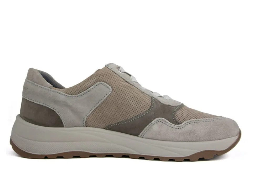 Sneakers^Waldläufer Waldlaufer Sneaker John Grey Beige Peltro