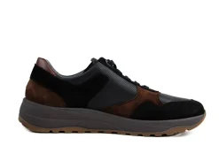 Sneakers^Waldläufer Waldlaufer Sneaker John Riva Schwarz Nuba