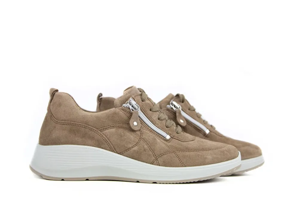Sneakers | Wijdte K^Waldläufer Waldlaufer Sneaker Kalea Order Taupe