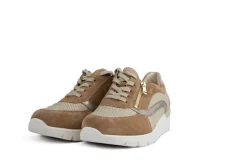 Sneakers | Wijdte K^Waldläufer Waldlaufer Sneaker Ramona Toffee Creme K