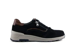 Sneakers^Waldläufer Waldlaufer Sneakers Etienne Donkerblauw Suede
